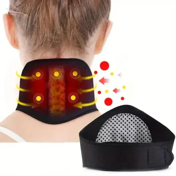 Self-Heat Magnetic Neck Pillow Therapy for Tingling Pain