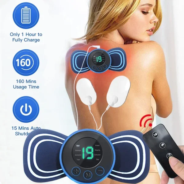 Mini Cervical Spine Portable Massager USB Body Massage