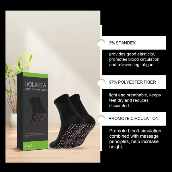 1-4PCS Self Heating Massage Body Socks for Pain Relief