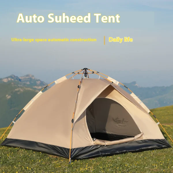 WATERPROOF Automatic Tent Camping 4 Person