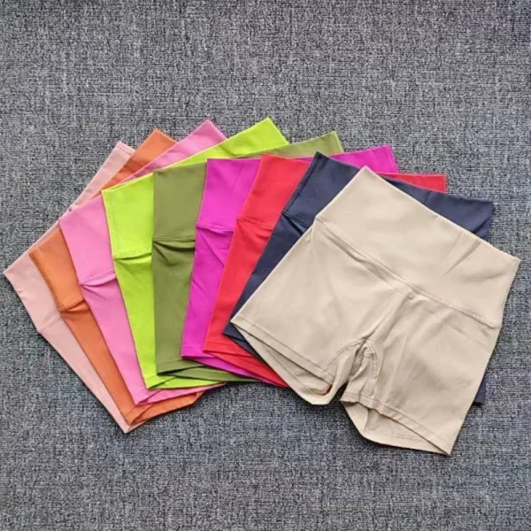 Woman High waist Yoga Run Cycling shorts Quick Dry