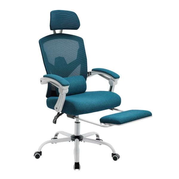 JHK Ergonomic Swivel Mesh Game Computer Lumbar Chair